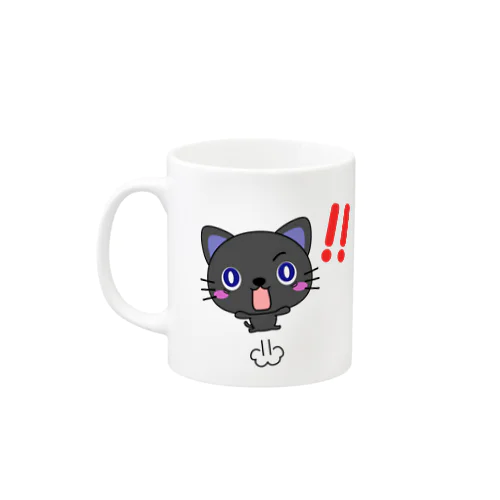 くろねこ ﾋﾞｯｸﾘ!! Mug