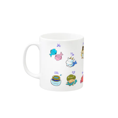 十二星座のマグカップ Mug