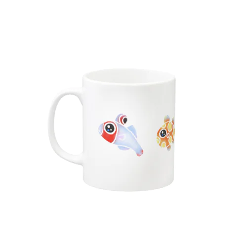 幼魚だから小さいよ Mug