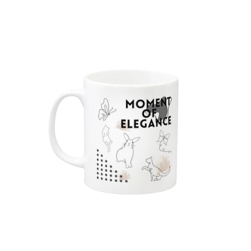 A moment of elegance マグカップ