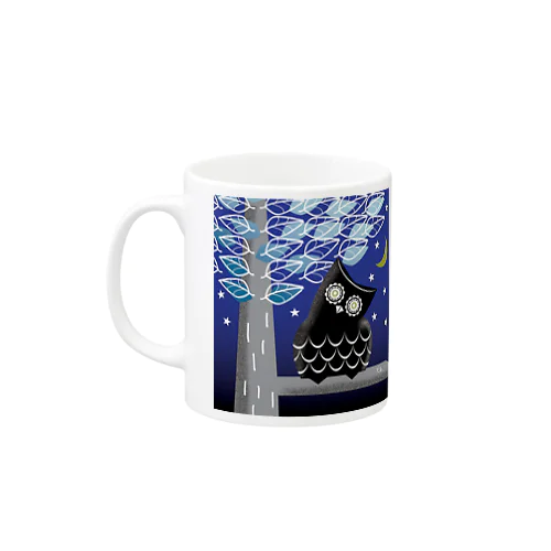 Velvet Night Owl Mug