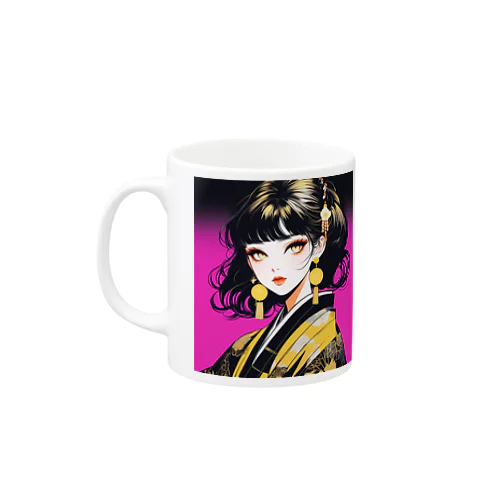 モダン和風の美しさ Mug