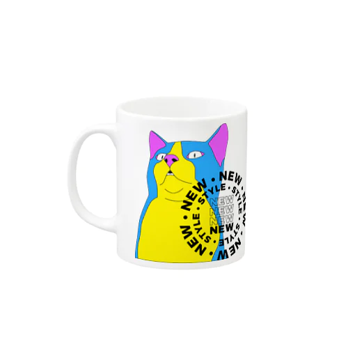 カラフルキャットスタイル Mug