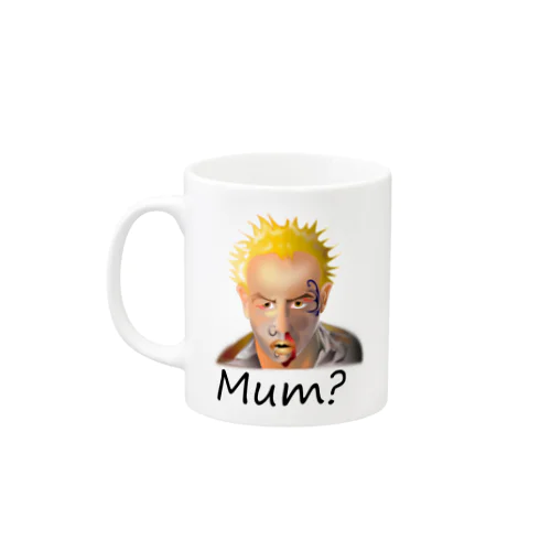 Mum?(black) Mug
