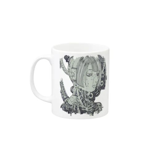 メカ娘 Mug