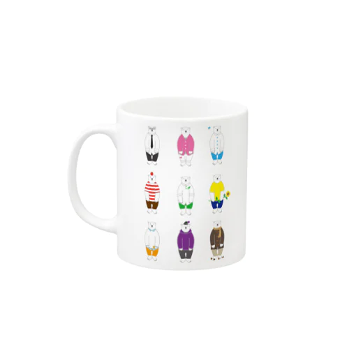 着せ替えシロクマ Mug