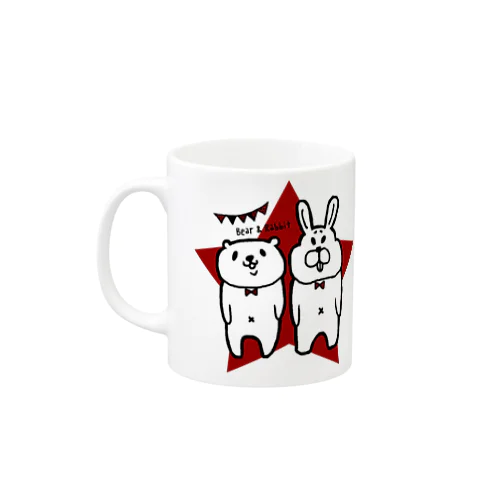 くまとうさぎ Mug