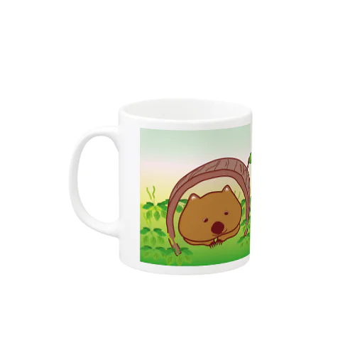 お昼寝ウォンバットTumori ちゃん Mug