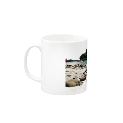 砂浜 Mug