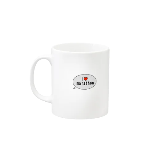 マラソンLOVE Mug