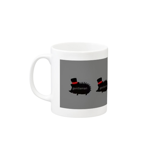 紳士な針鼠 Mug