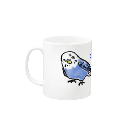 何か用か？（ピピ） Mug