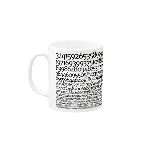 ∞∞円周率∞∞ Mug