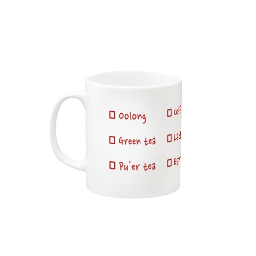 飲み物リスト マグ Mug