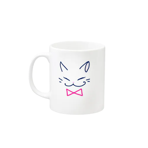 ネコ（pink） Mug