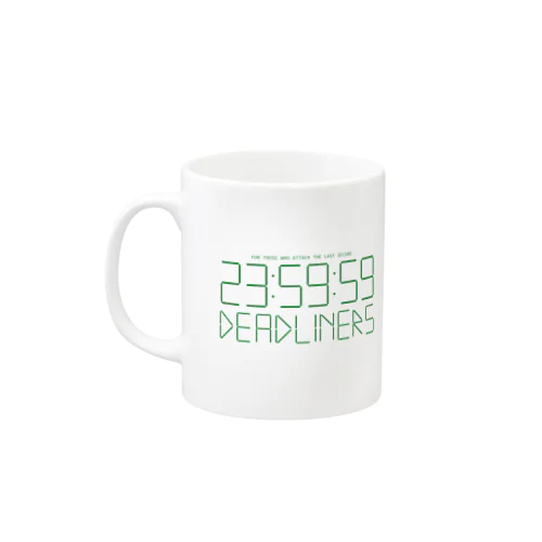 DEADLINERS-DIGITAL マグカップ