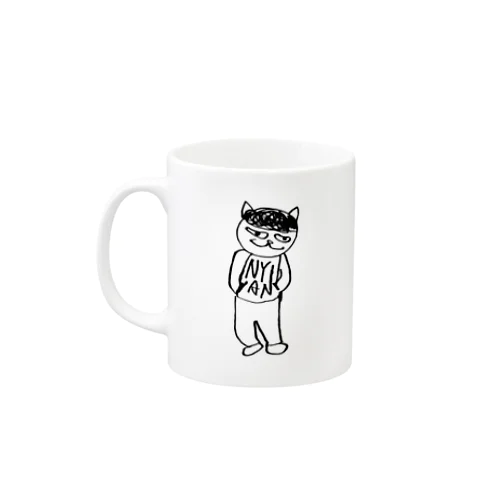 野毛ねこ Mug