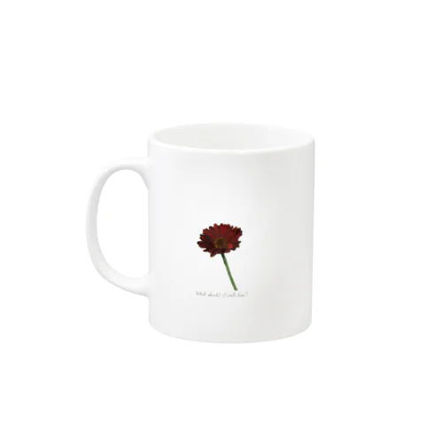 赤いお花マグカップ Mug