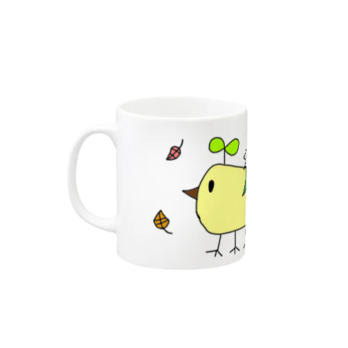 長ヒヨコちゃん走行中 Mug