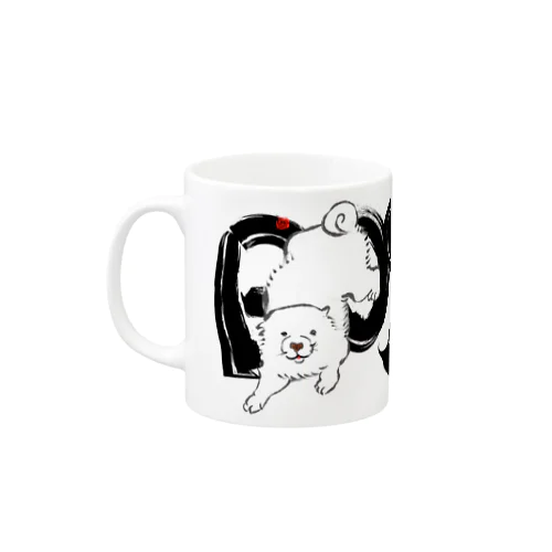 長沢芦雪の「あの犬」シリーズ Mug