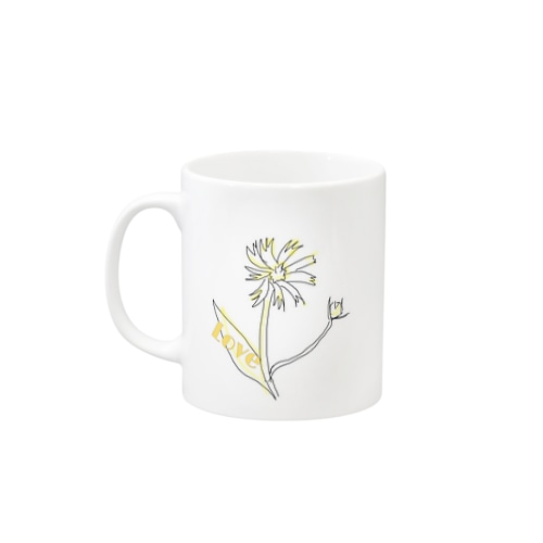 Loveマグ(たんぽぽ) Mug