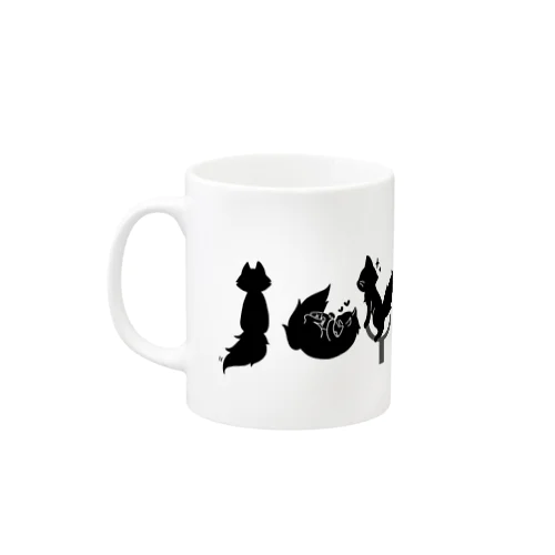 夜の大運動会ライン Mug