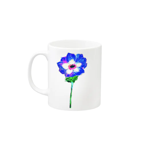 花のマグ Mug