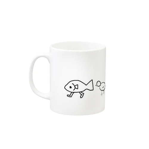 うおうおピッピマグカップ Mug