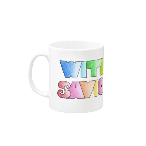 with savior -rainbow- Mug