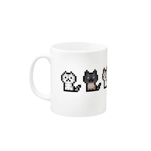 PixelArt ニャンズ4 Mug