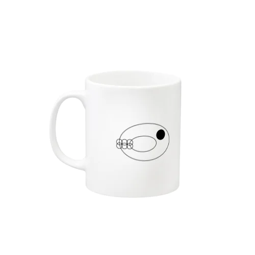 丸を組み合わせただけのシンプルやつ Mug