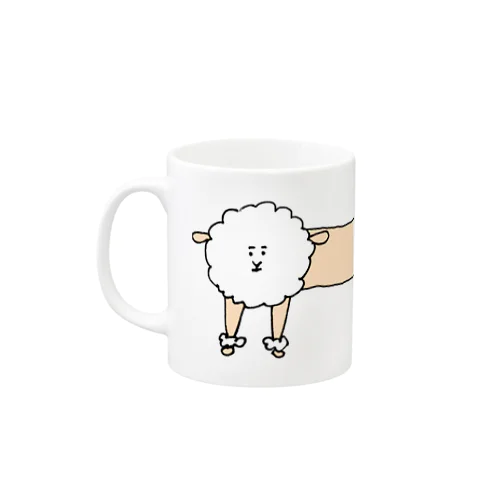 ぱくぱく村の野生ひつじさん Mug