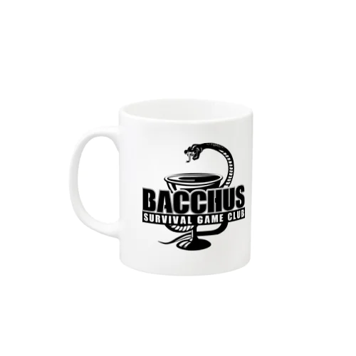 Tanashi Bacchus Black Logo Mug