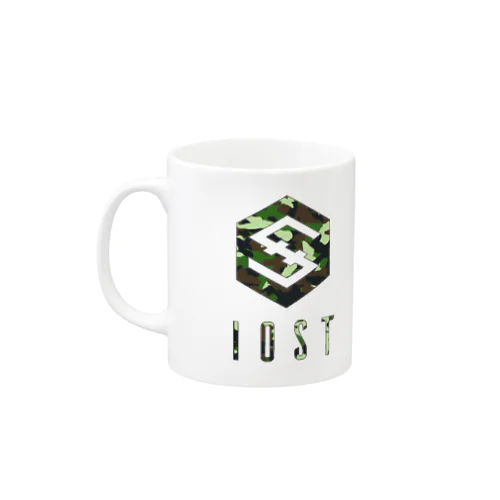 IOST 【迷彩ロゴ】シリーズ Mug