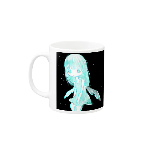 夜空のホタル Mug