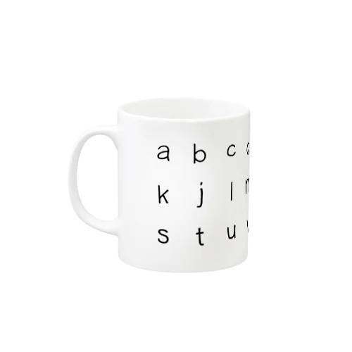 ローマ字（小文字） Mug