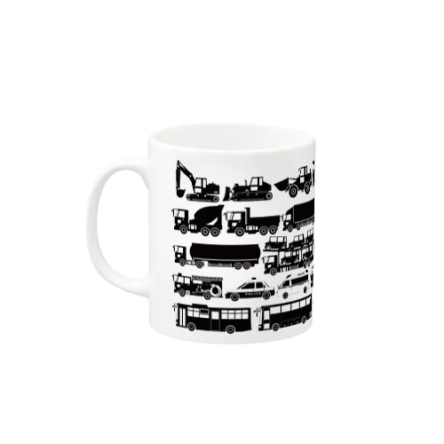 いろんな働く車 Mug