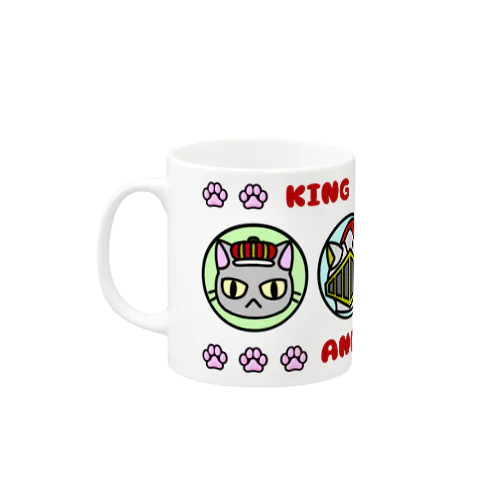 キング・ニャーサーのマグカップ Mug