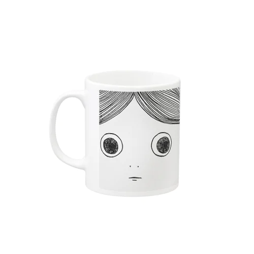 でか顔のぞみちゃん Mug