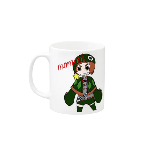 ももぴ文字入り Mug