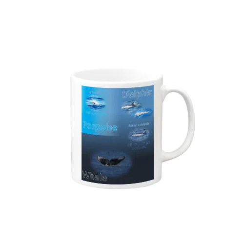 イルカとクジラの違い Mug