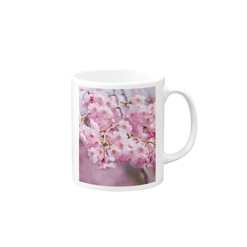 癒しの風景（八重桜） Mug