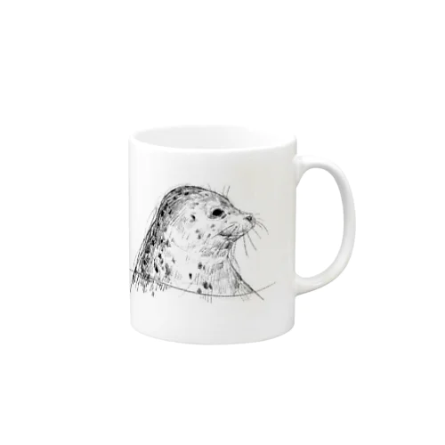 Spotted seal & Ringed seal Mug