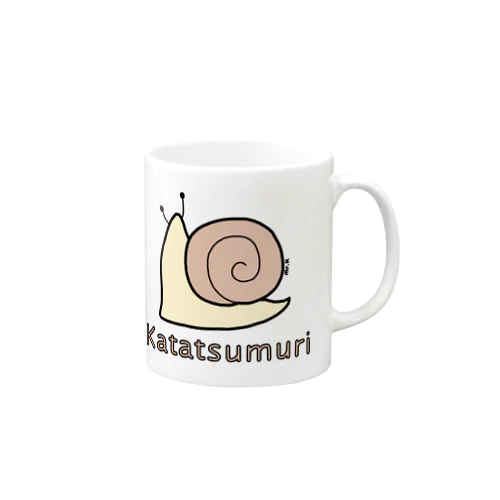 Katatsumuri (カタツムリ) 色デザイン マグカップ