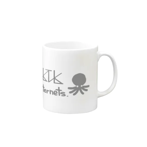 イカタコインターネッツ(ロゴ) Mug