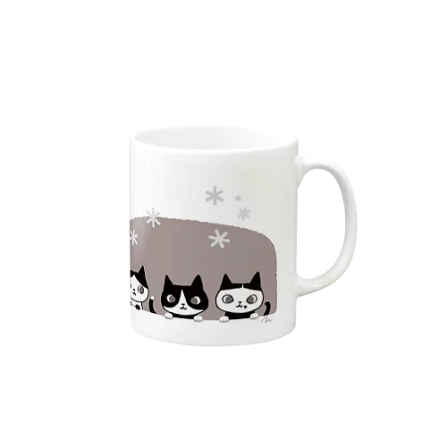 hachiware3mug マグカップ