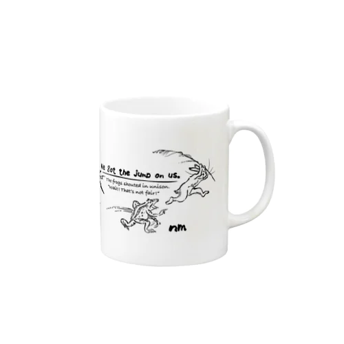 nanometer『鳥獣戯画〜抜け駆け〜』マグカップ Mug