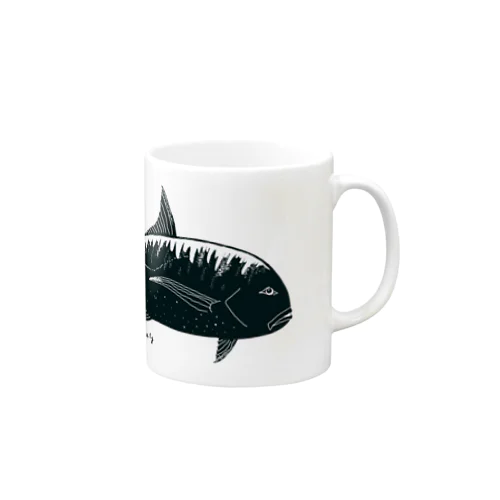 ロウニンアジ Mug