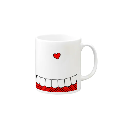 歯-HA red Mug