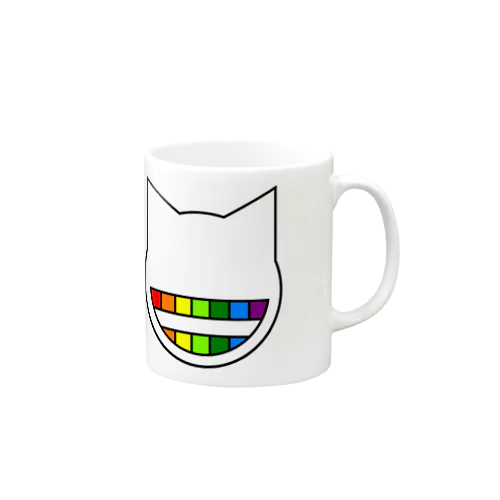 七色の歯 Mug